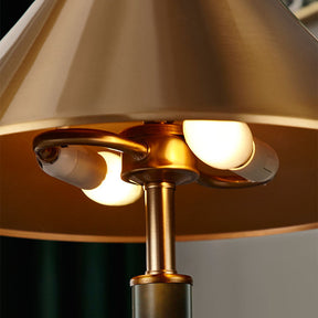 Lampe de Table Moderne Noir et Or - Élégance et Éclairage Raffiné