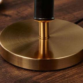 Lampe de Table Moderne Noir et Or - Élégance et Éclairage Raffiné
