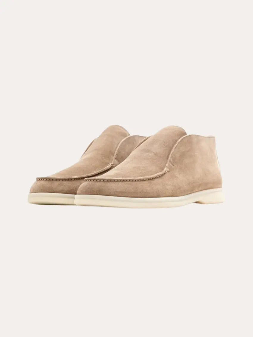 Mocassins en Suède pour Hommes - Confort et Élégance Décontractée