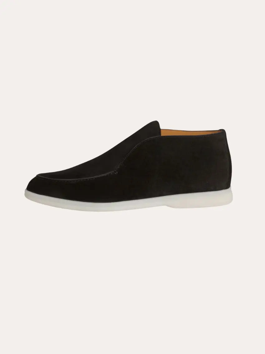 Mocassins en Cuir Noir pour Hommes - Élégance et Confort au Quotidien