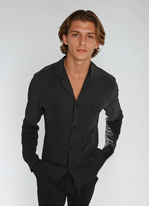 Chemise en Lin Aéré pour Homme - Style Décontracté et Confort Optimal