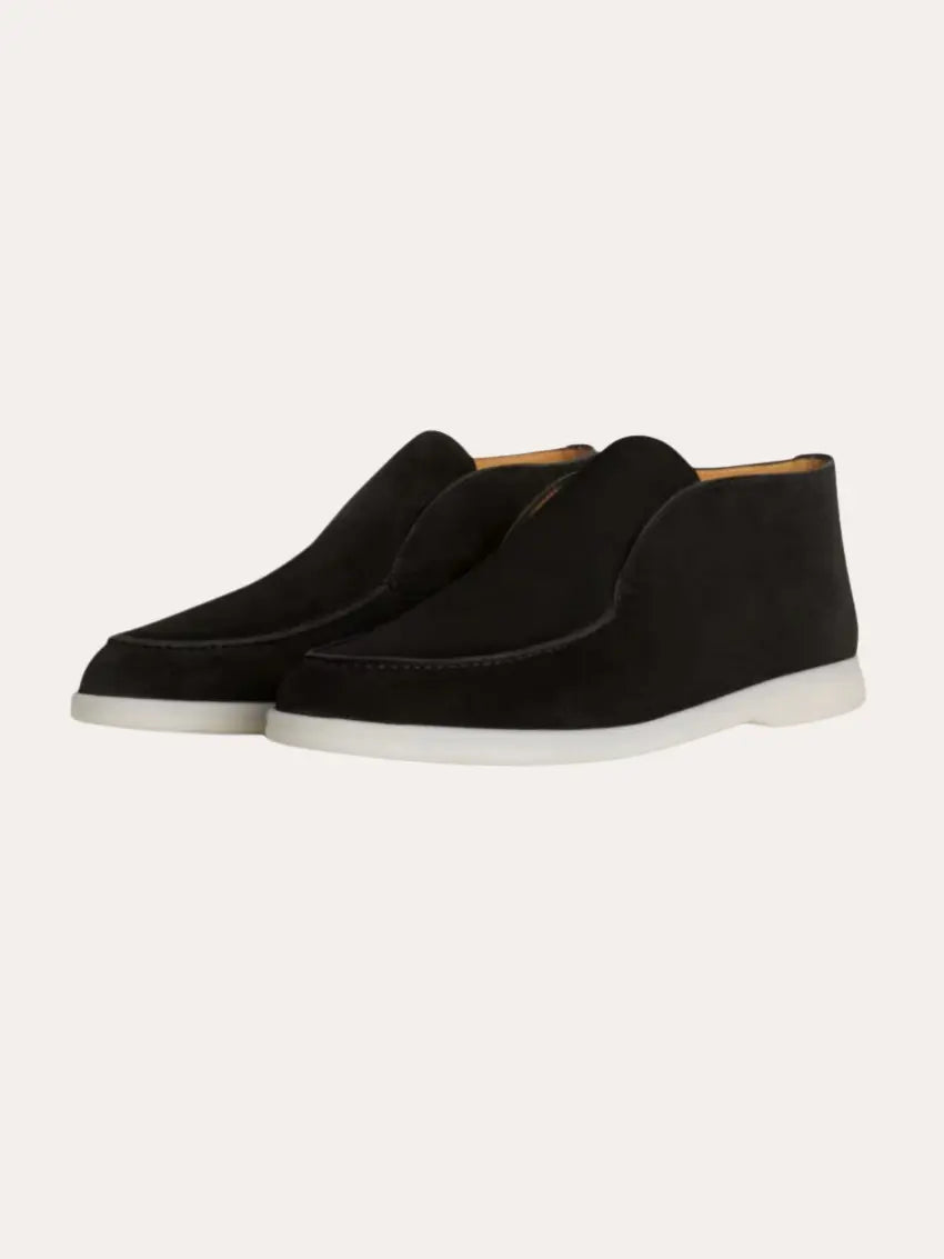 Mocassins en Cuir Noir pour Hommes - Élégance et Confort au Quotidien