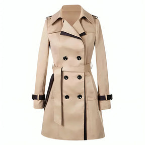 Manteau Trench Femme Élégant - Style Intemporel et Polyvalent