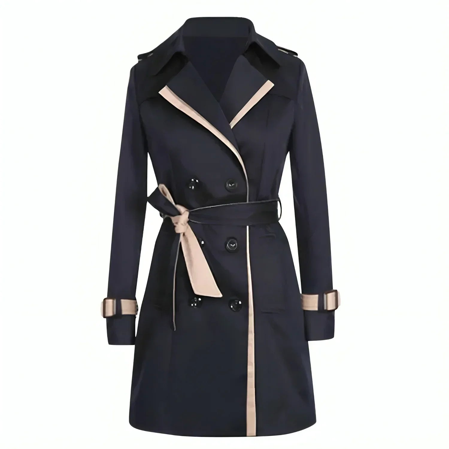 Manteau Trench Femme Élégant - Style Intemporel et Polyvalent