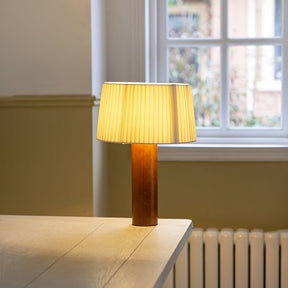 Lampe de Table en Bois Naturel - Élégance et Chaleur pour Votre Intérieur