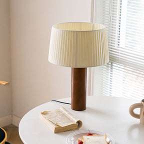 Lampe de Table en Bois Naturel - Élégance et Chaleur pour Votre Intérieur