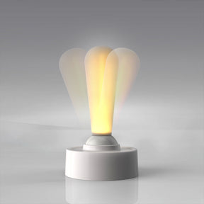 Lampe de Table Rétro à Commutateur - Design Vintage avec Lumière Rechargeable