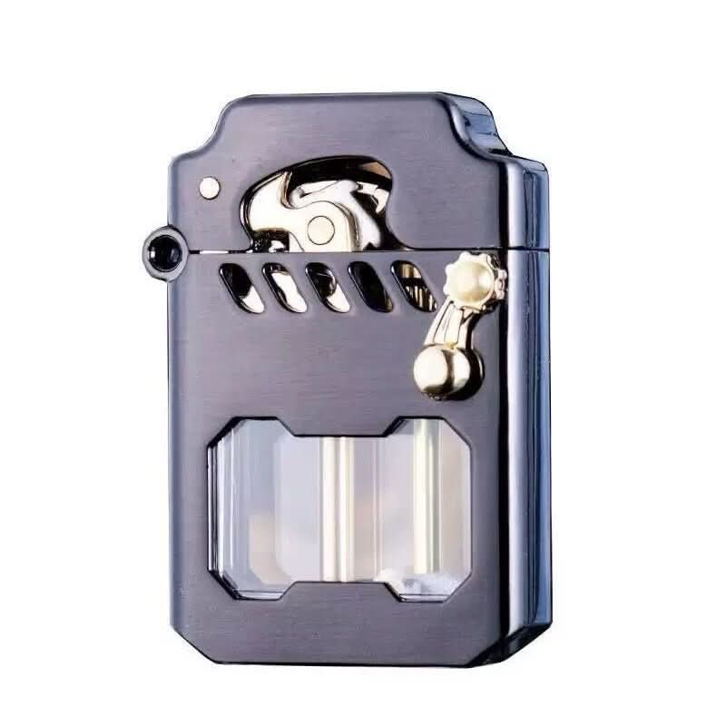 Briquet Résistant au Vent | Mécanisme Élégant pour Aventures Extérieures