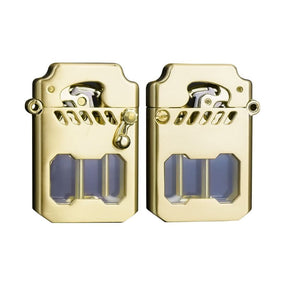 Briquet Résistant au Vent | Mécanisme Élégant pour Aventures Extérieures