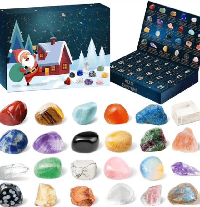 Calendrier de l'Avent Bijoux - 24 Surprises Éducatives et Festives