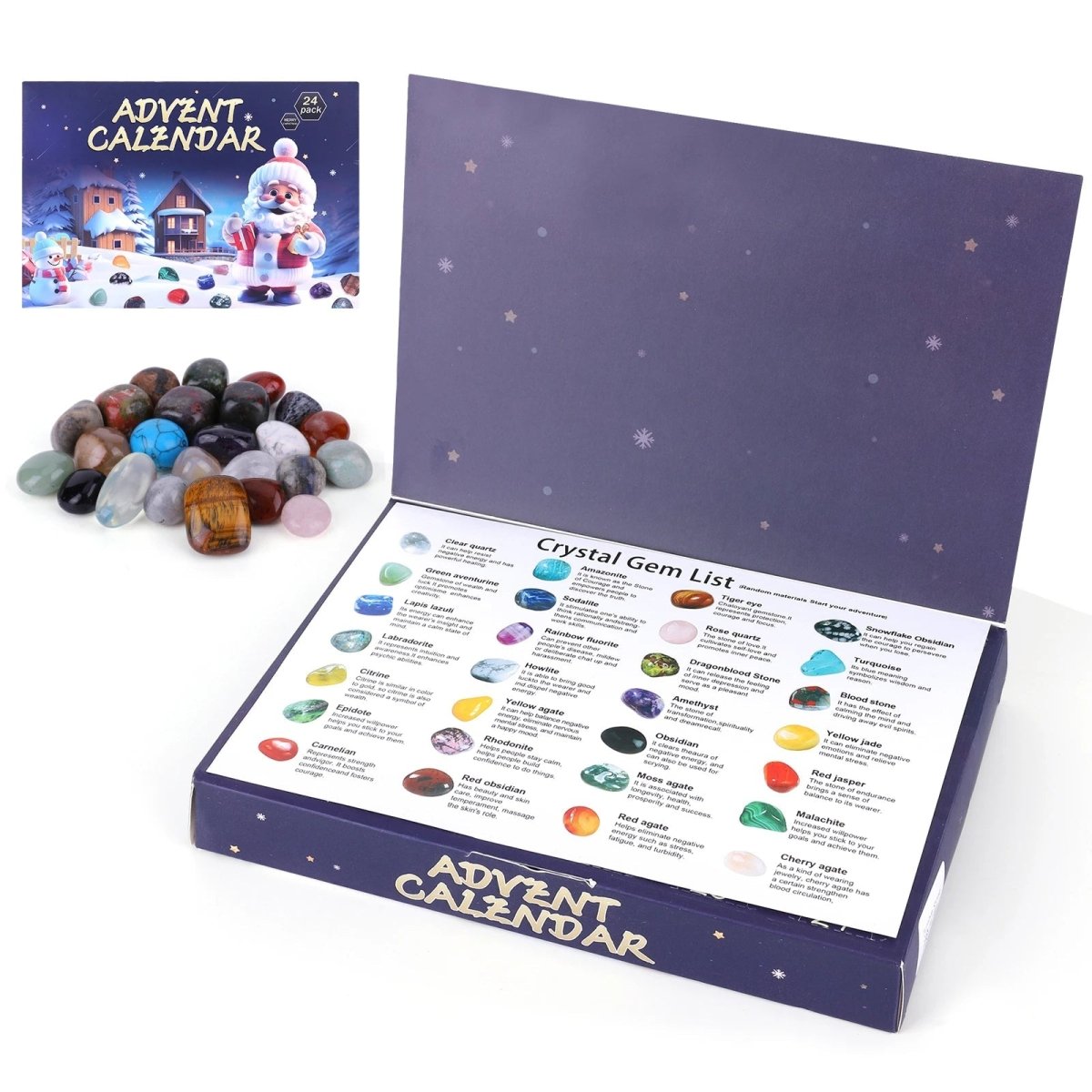 Calendrier de l'Avent Gemmes | Exploration Éducative et Amusante pour Enfants