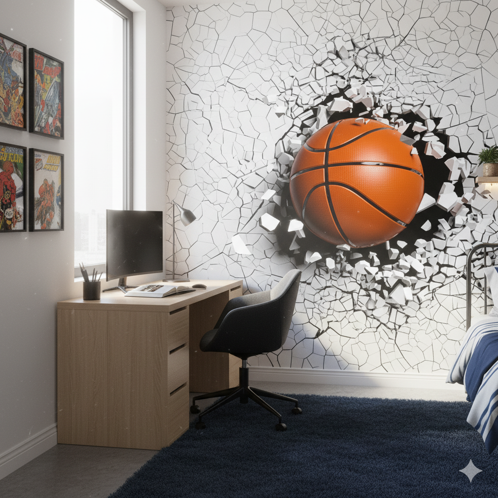 Basketball Bedroom Décor