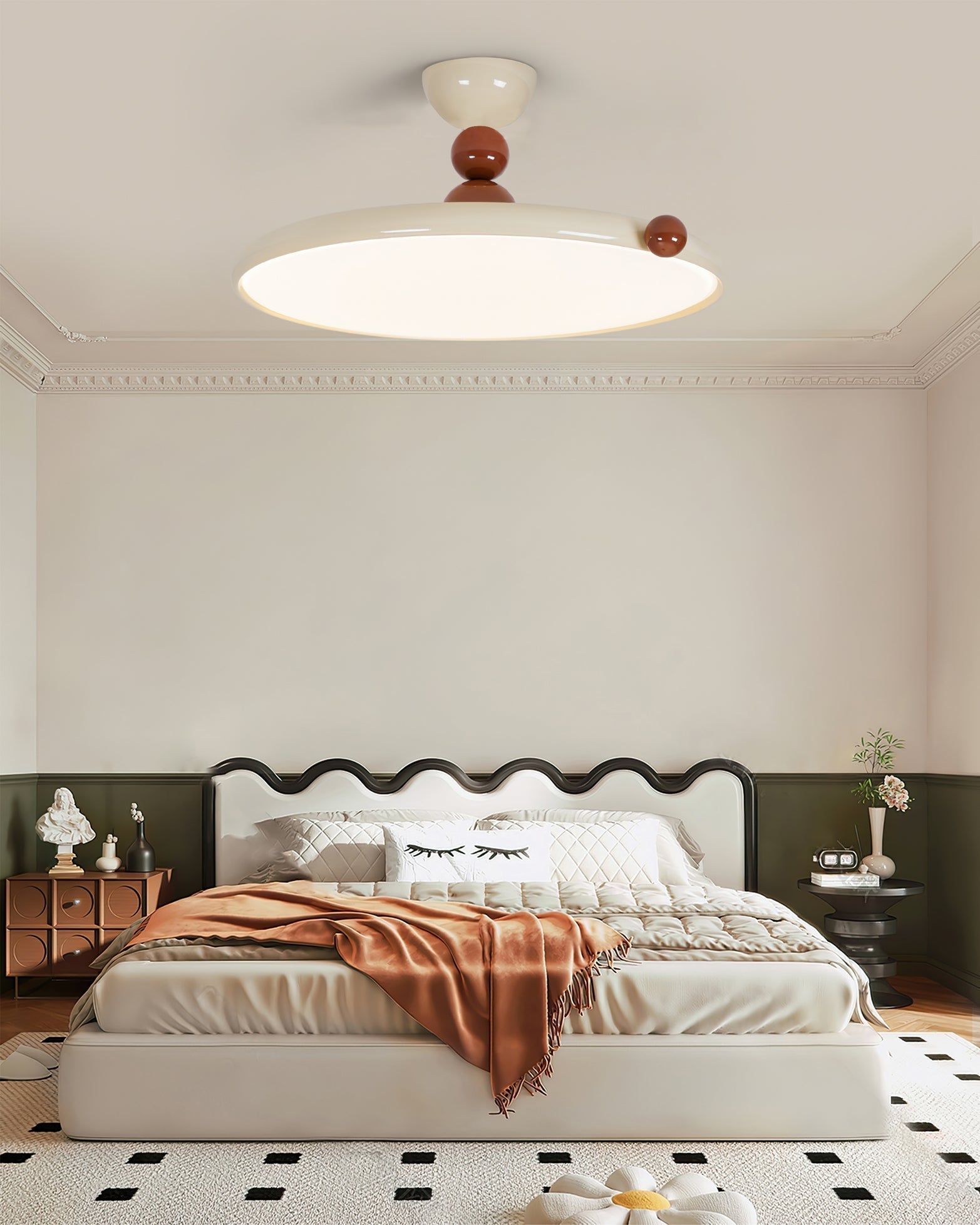 Lampe de Plafond Moderne - Finition Délicate et Éclairage Luxueux