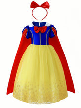 Costume Princesse Neige pour Filles - Robe Maxi Confortable et Enchantée