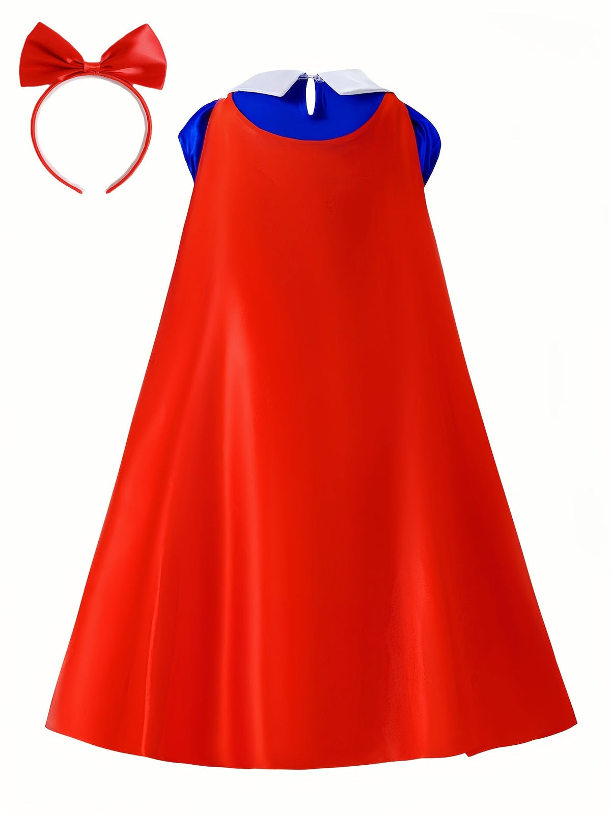 Costume Princesse Neige pour Filles - Robe Maxi Confortable et Enchantée