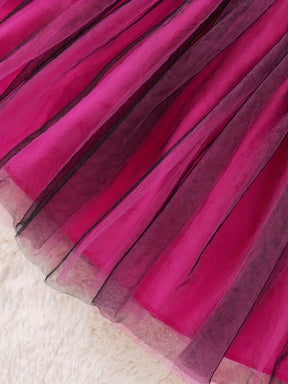 Robe de Costume Squelette pour Filles - Confortable et Festive pour Halloween