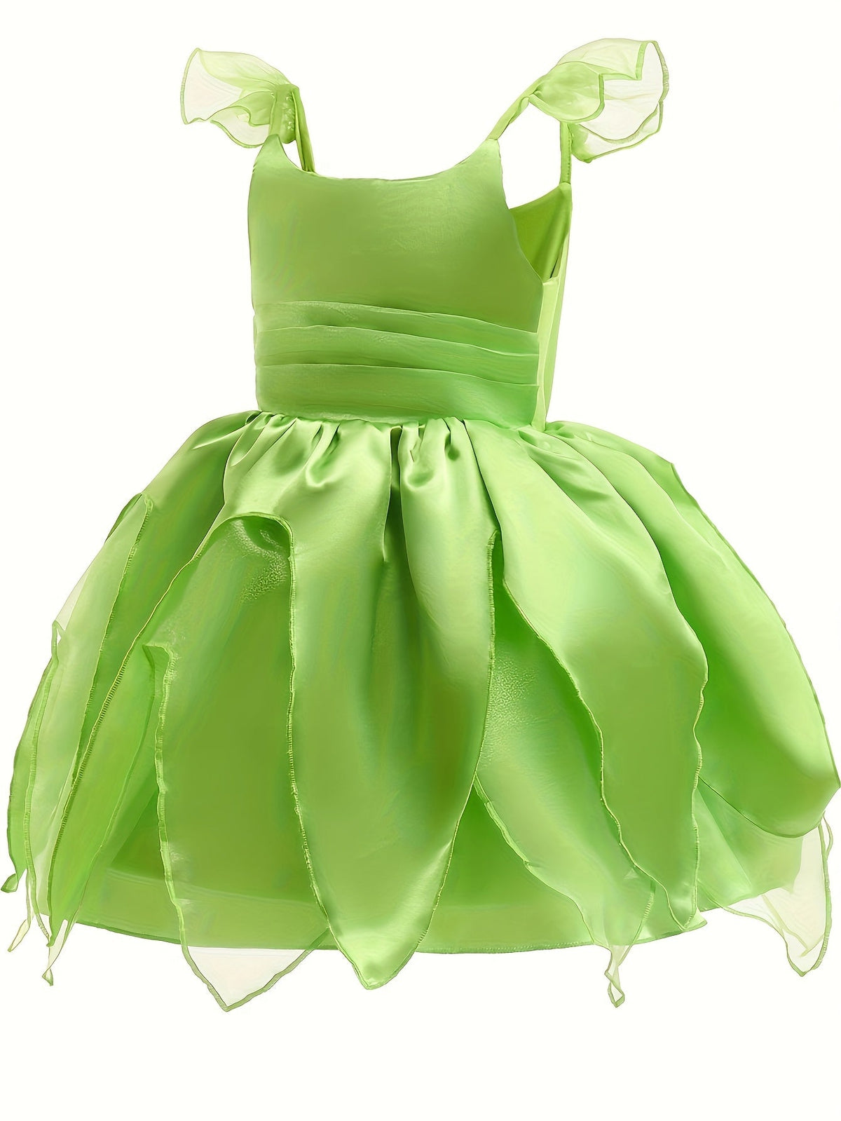Robe de Fée pour Filles - Sans Manches avec Ailes Magiques