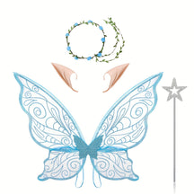 Costume de Fée Magique pour Filles - Ailes, Bâton et Oreilles Inclus