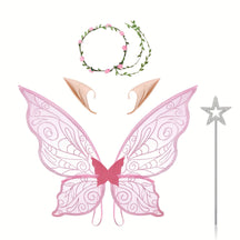 Costume de Fée Magique pour Filles - Ailes, Bâton et Oreilles Inclus
