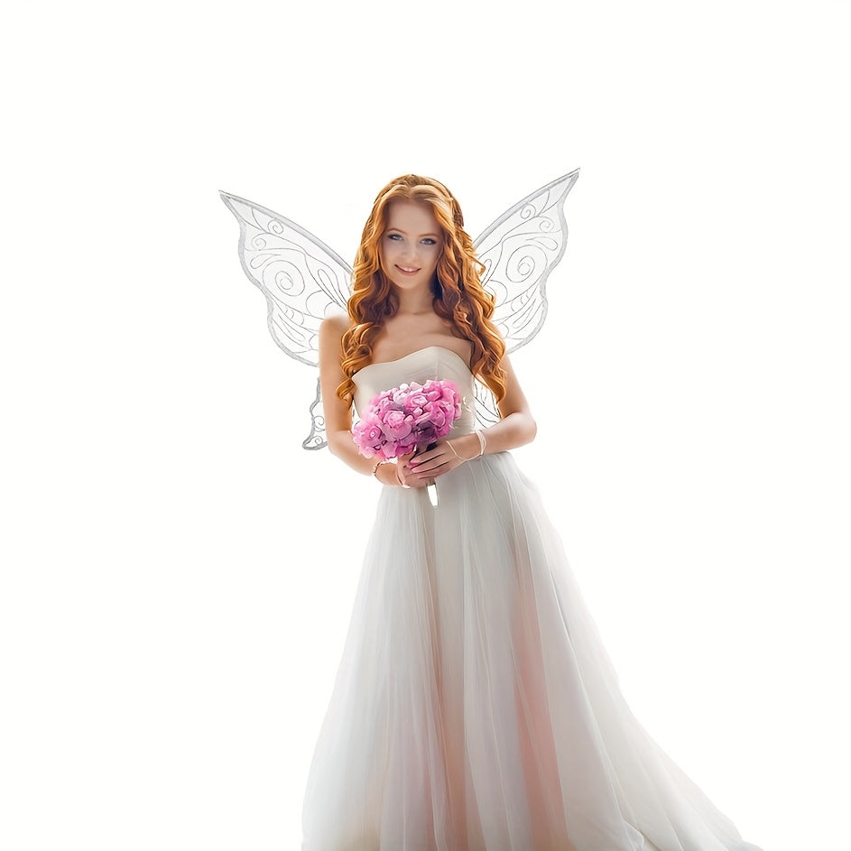 Costume de Fée Magique pour Filles - Ailes, Bâton et Oreilles Inclus