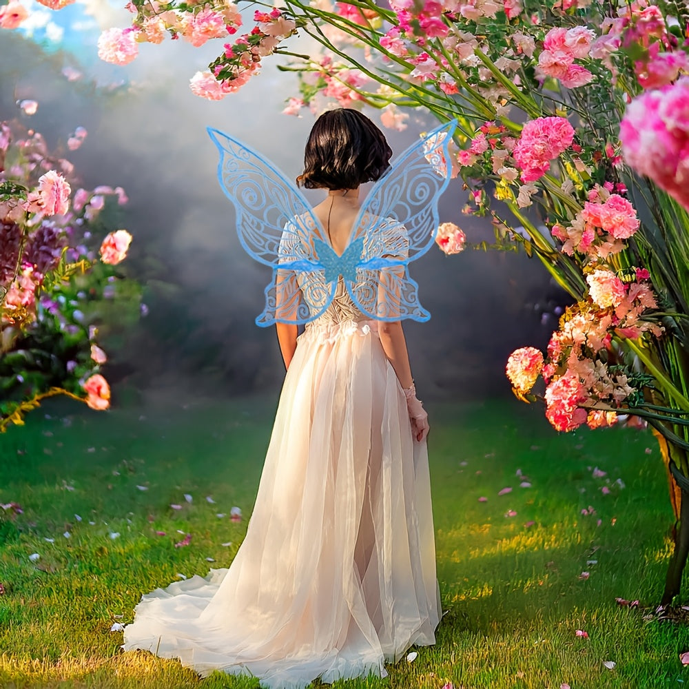 Costume de Fée Magique pour Filles - Ailes, Bâton et Oreilles Inclus