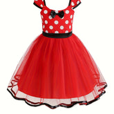 Robe de Souris d'Halloween pour Filles - Jupe en Tulle à Pois Magiques