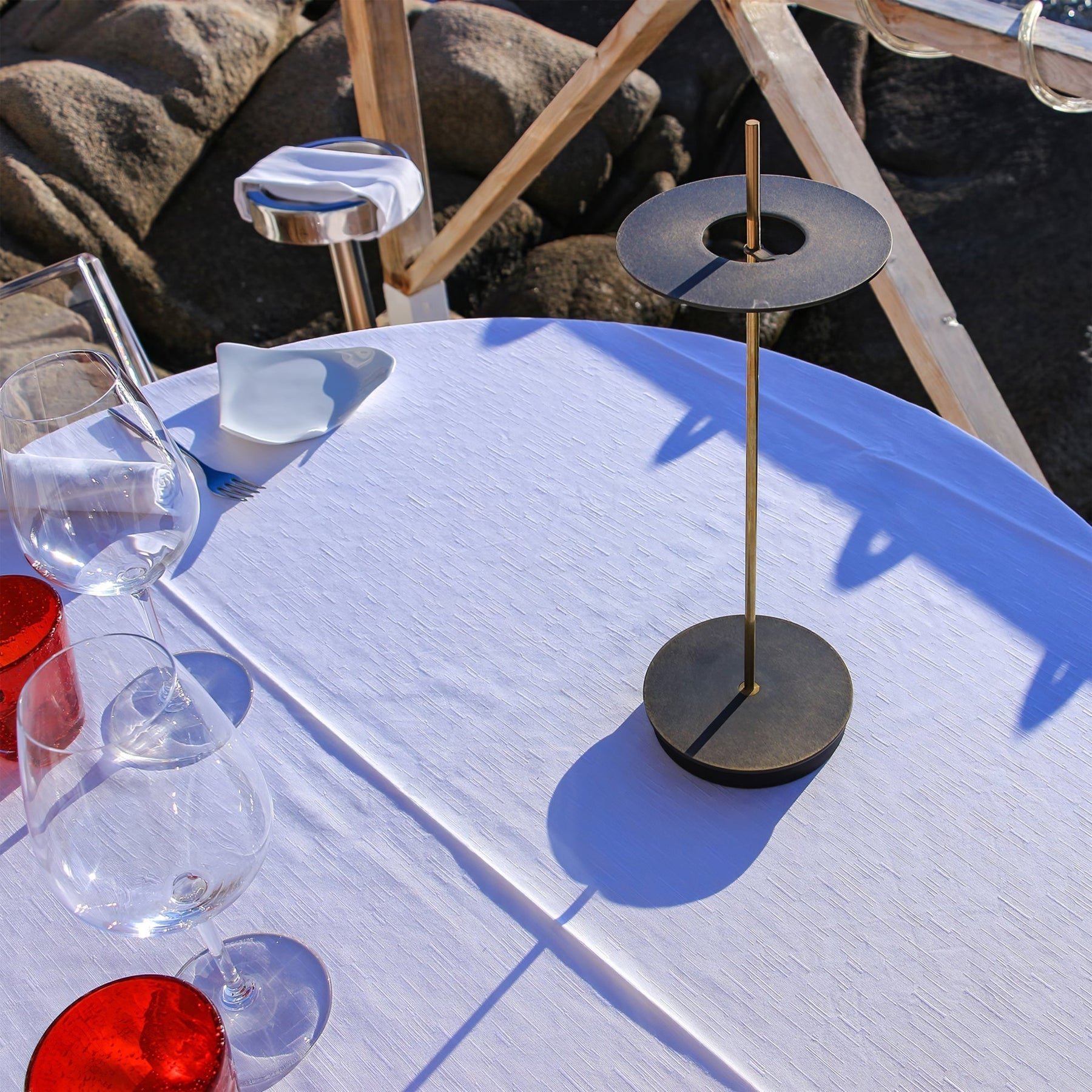 Lampe de Table Contemporaine - Charme Italien et Lumière Chaleureuse