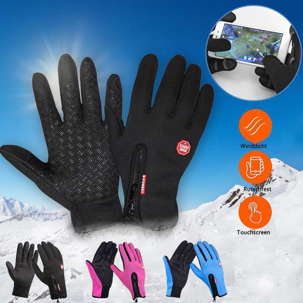 Gants d'Hiver Tactiles Chaleureux - Confort, Chaleur et Prise Antidérapante