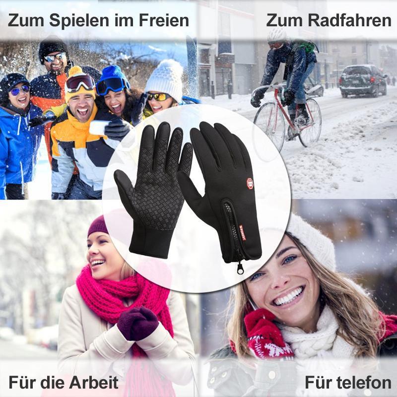 Gants d'Hiver Tactiles Chaleureux - Confort, Chaleur et Prise Antidérapante
