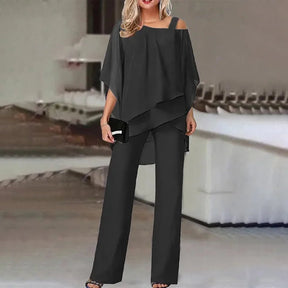 Ensemble Deux Pièces Chic - Style Flatteur et Confortable pour Toutes Occasions