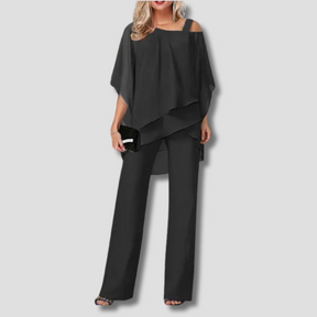 Ensemble Deux Pièces Chic - Style Flatteur et Confortable pour Toutes Occasions