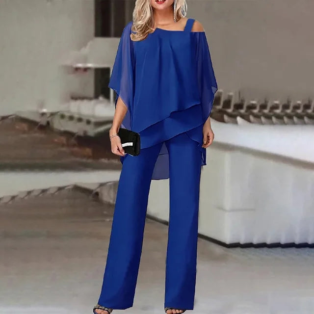 Ensemble Deux Pièces Chic - Style Flatteur et Confortable pour Toutes Occasions