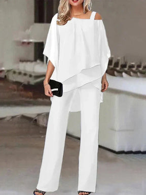 Ensemble Deux Pièces Chic - Style Flatteur et Confortable pour Toutes Occasions