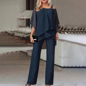 Ensemble Deux Pièces Chic - Style Flatteur et Confortable pour Toutes Occasions