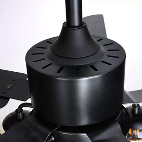Ventilateur de Plafond en Verre - Circulation d'Air Silencieuse et Élégante