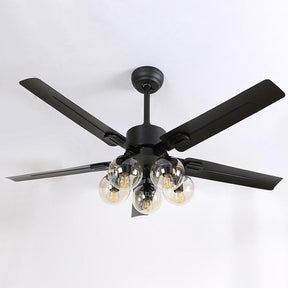 Ventilateur de Plafond en Verre - Circulation d'Air Silencieuse et Élégante