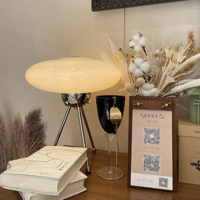 Lampe de Bureau en Verre - Design Élégant et Ambiance Contemporaine