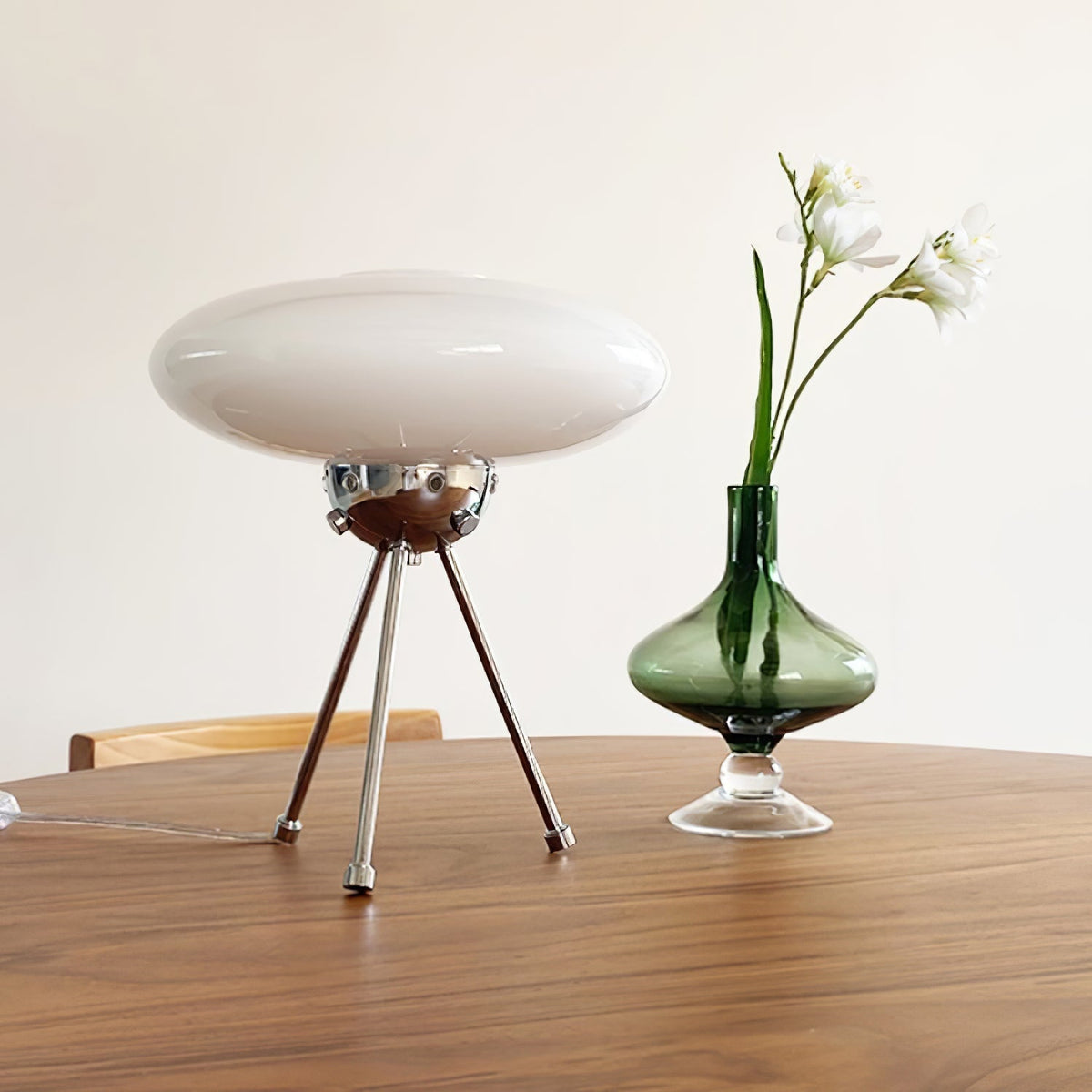 Lampe de Bureau en Verre - Design Élégant et Ambiance Contemporaine