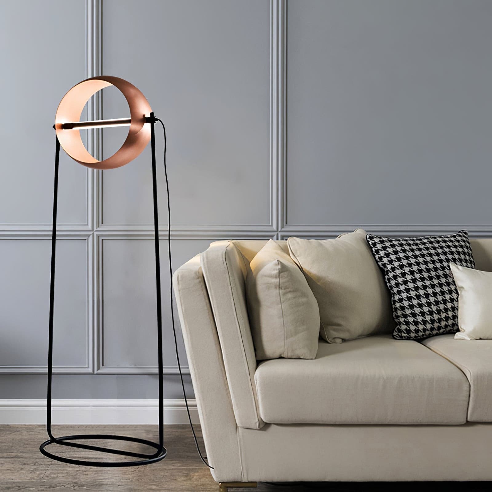 Lampe de Table Design Innovant - Abat-jour Réglable et LED Écoénergétique
