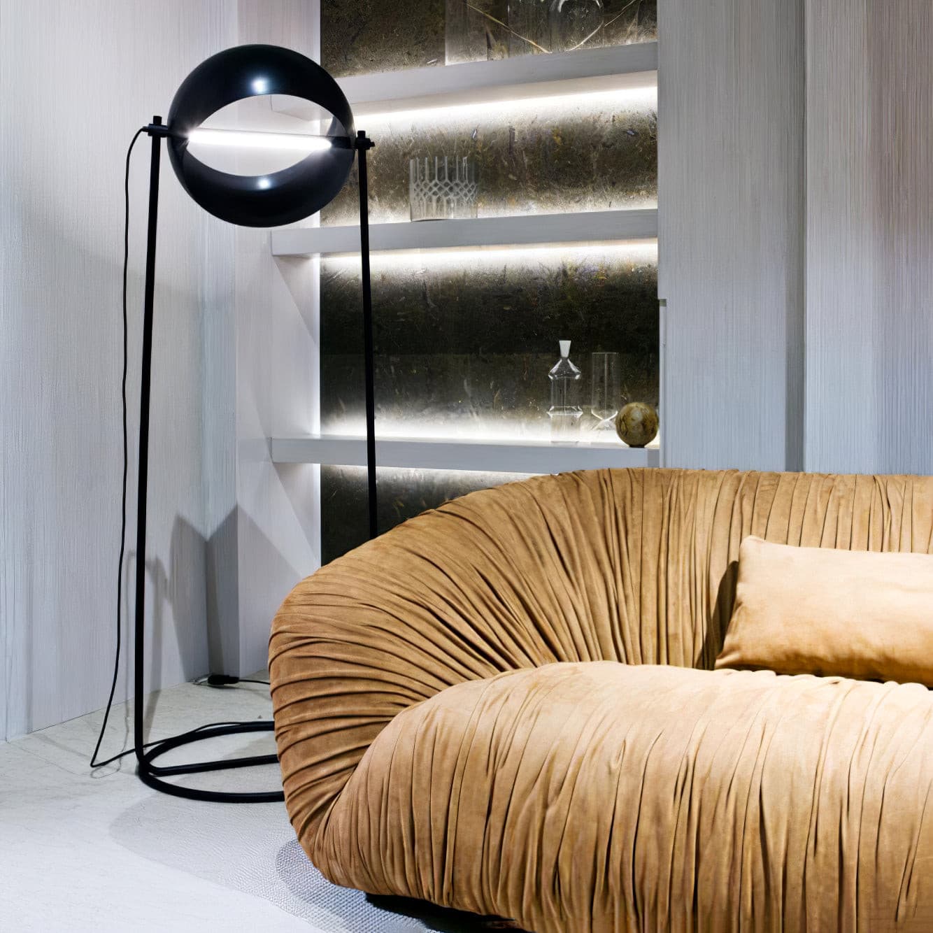 Lampe de Table Design Innovant - Abat-jour Réglable et LED Écoénergétique