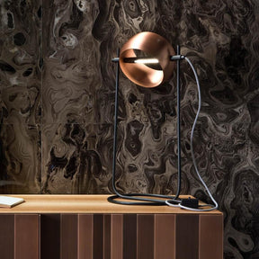 Lampe de Table Design Innovant - Abat-jour Réglable et LED Écoénergétique