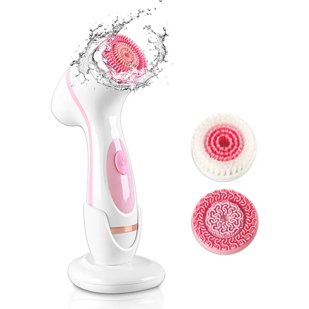Nettoyeur Facial Sonique 3-en-1 - Soin de la Peau et Massage Relaxant