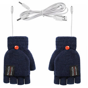 Gants Chauffants Électriques pour Hiver - Réglages de Température et Rechargeables USB