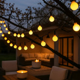 Guirlandes Lumineuses Solaire pour Jardin - Éclairage Écologique et Étanche