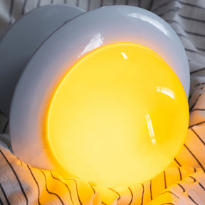 Lampe de Table Moderne en Verre - Design Unique et Atmosphère Chaleureuse