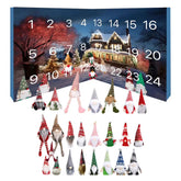 Calendrier de l'Avent en Peluche - 24 Gnomes Uniques pour Noël