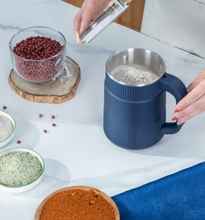 Moulin à Grains Électrique Compact - Farine Fraîche et Nutritive à Domicile