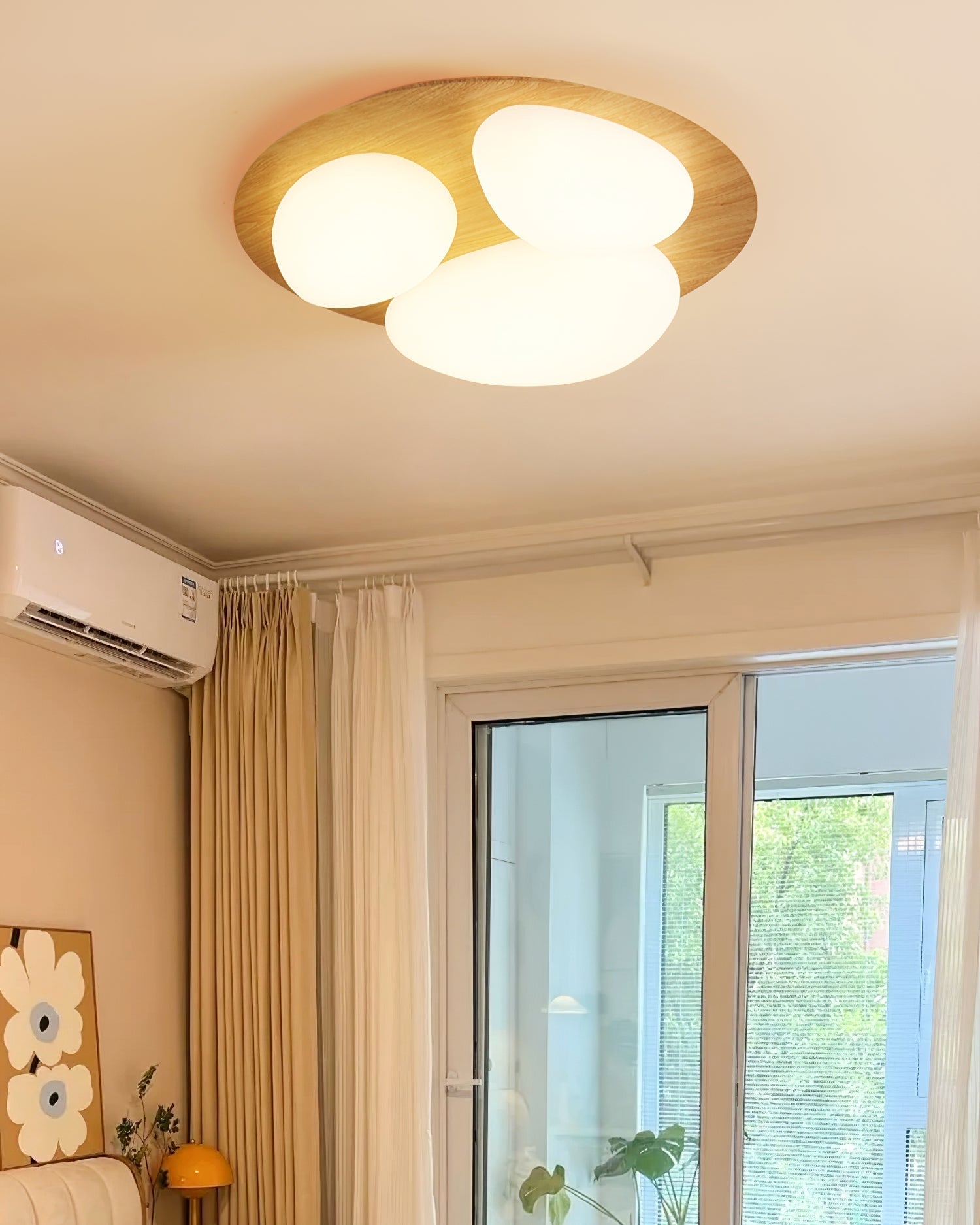 Plafonnier LED Minimaliste - Éclairage Homogène et Ambiance Chaleureuse