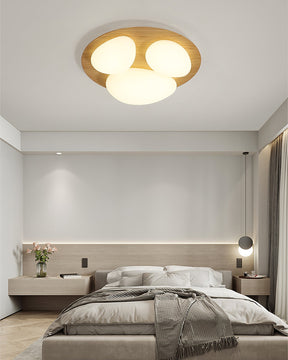 Plafonnier LED Minimaliste - Éclairage Homogène et Ambiance Chaleureuse