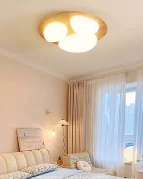 Plafonnier LED Minimaliste - Éclairage Homogène et Ambiance Chaleureuse